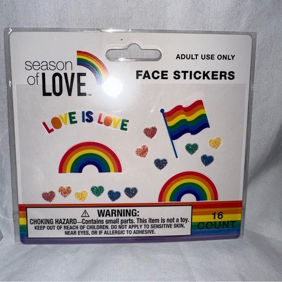 Bundle of Fun Glasses + Tattoos 🌈 NEW - Picture 2 of 4